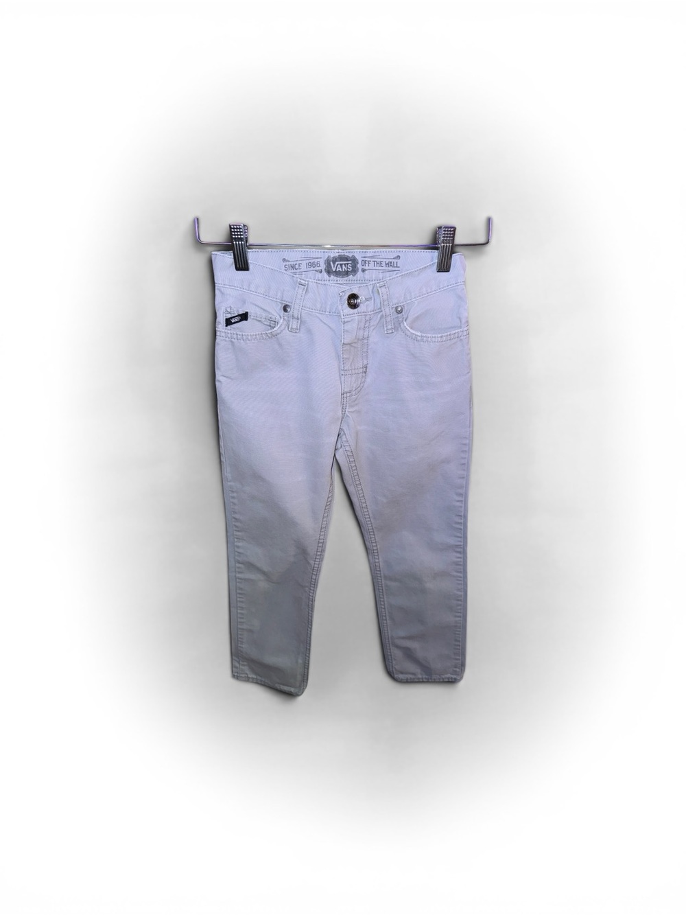 Vans Light Gray Kids Straight Jeans